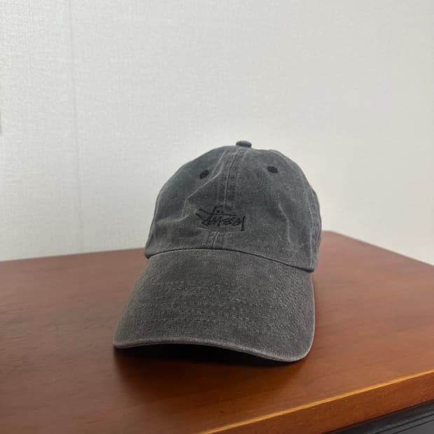 스투시 볼캡 차콜
