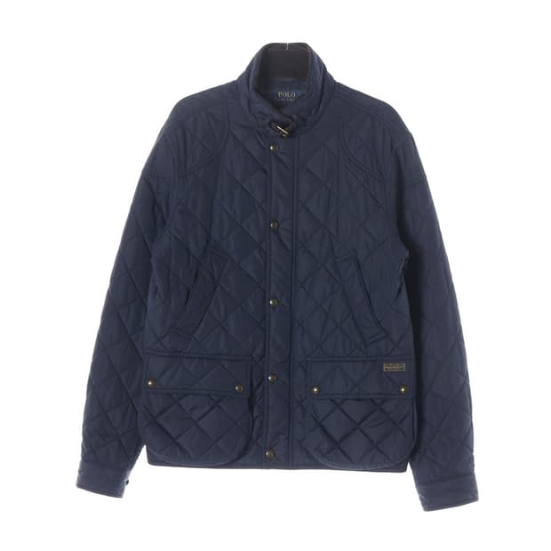 폴로 랄프로렌 코듀로이 배색 퀼팅 자켓 M