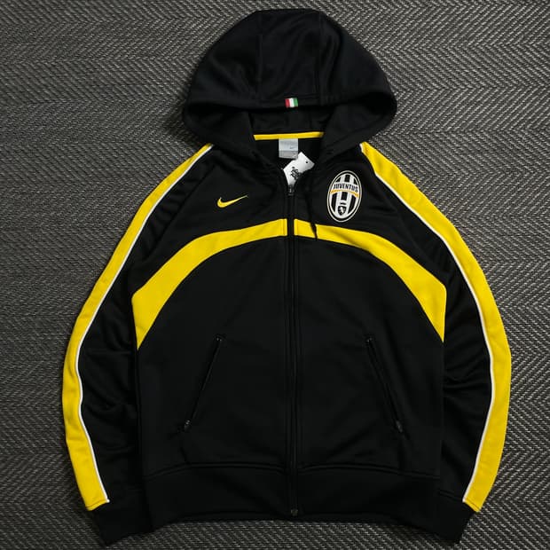 나이키 유벤투스 레트로 후드 트랙탑 져지 o 4083