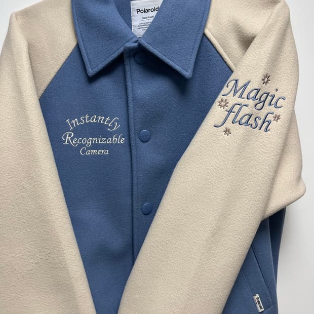 폴라로이드 바시티 자켓