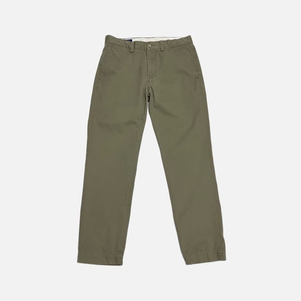 폴로 슬림핏 코튼 치노팬츠 면바지