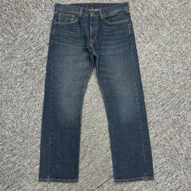 (허단44)리바이스 505 워싱데님-M1752