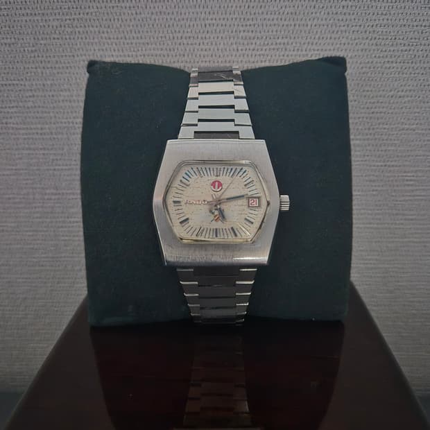 (폴리싱O) RADO Silver Sabre 빈티지 오토매틱 시계