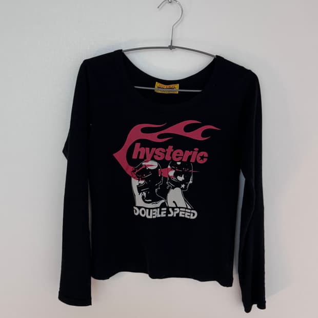Hysteric glamour 히스테릭글래머 롱슬리브 티
