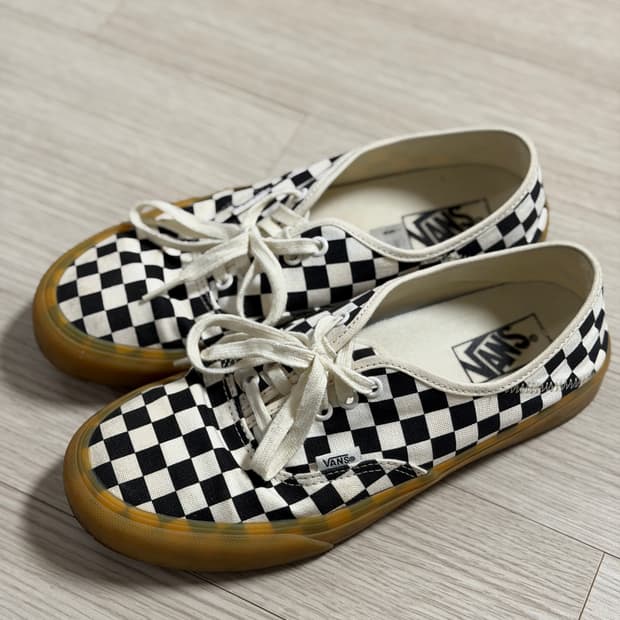 반스 체커보드 에라 어센틱 검솔