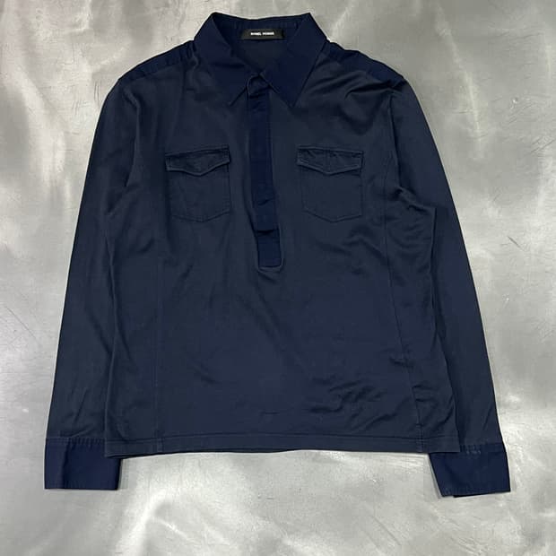  소니아리키엘 옴므 하프 버튼 카라티 y16462