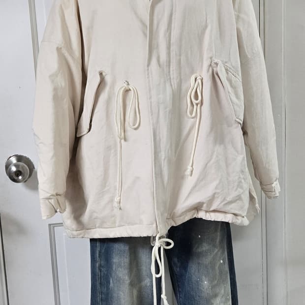 JKICHI 제이키치 라쿤퍼 야상 다운패딩