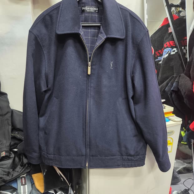 입셍로랑 블루  자켓