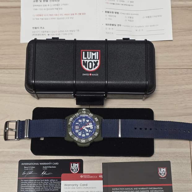 루미녹스 (LUMINOX) SEA 네이비실 XS.3503 스위스 시계 (