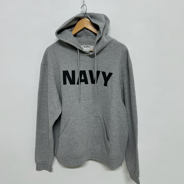 90's US Navy Soffe Grey Hoodie Sweat