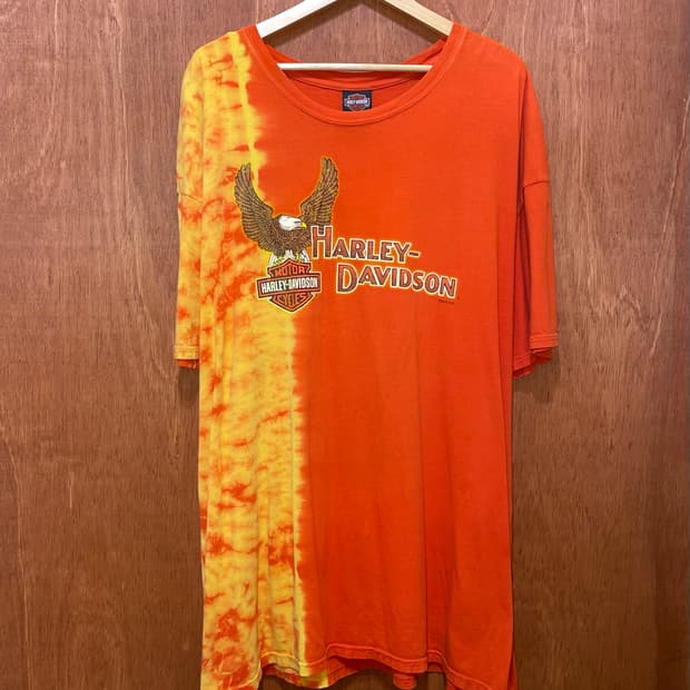 (3XL) Harley Davidson 할리 프린팅 반팔티