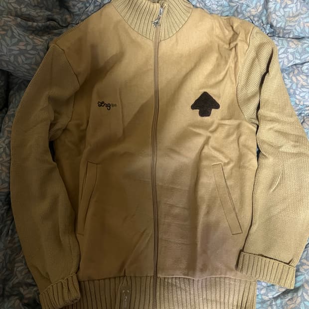 LRG 짚업 니트자켓