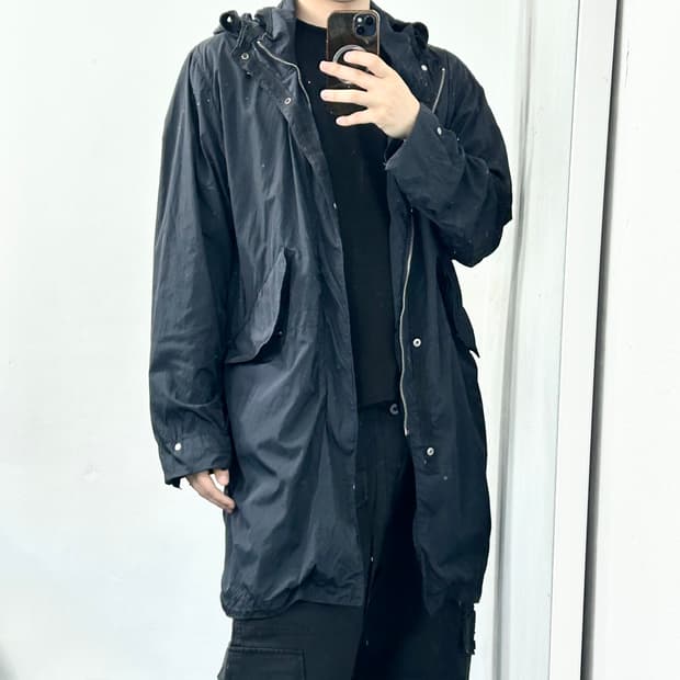 CP 컴퍼니 나일론 후드 야상