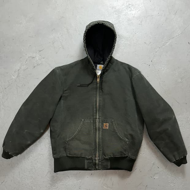 00's OG 칼하트 J130 액티브 자켓 칼하트 MOS 모스그린