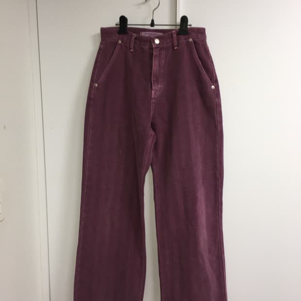 AVANDRESS 어반드레스 다크바이올렛핑크 팬츠