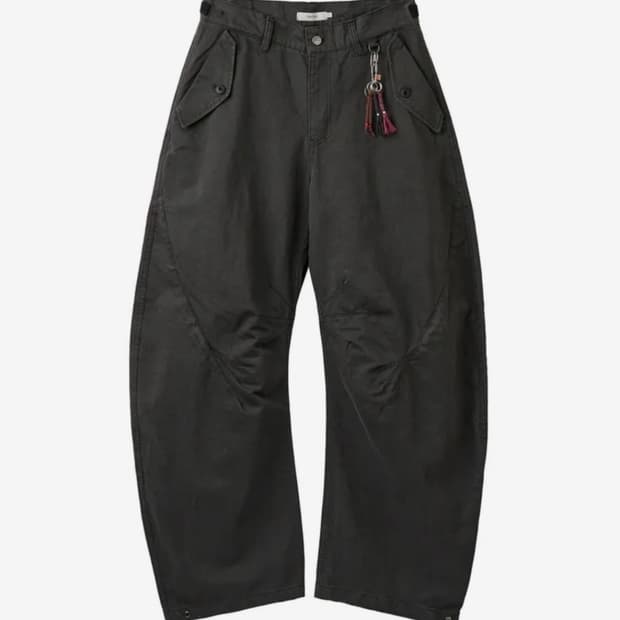 아르반 트리플 리프 커브드 팬츠_트리플 차콜(2)