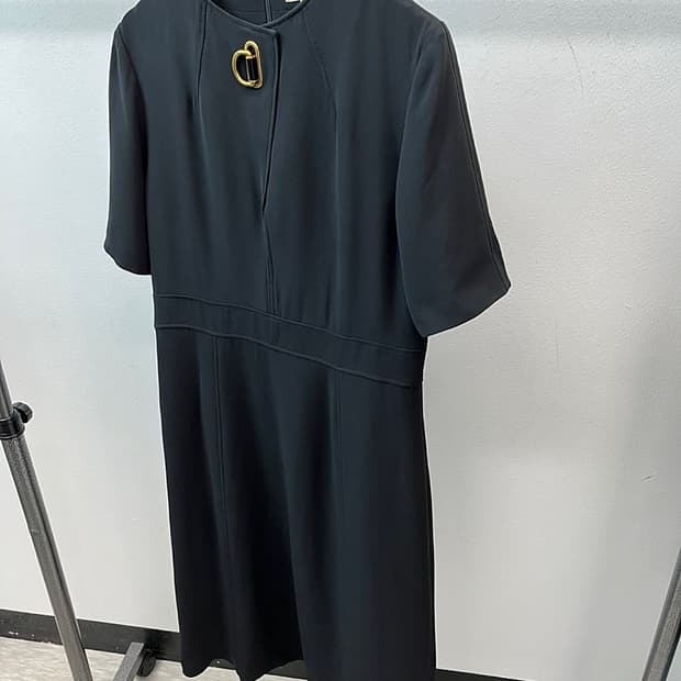 여) 버버리 D링 블랙 원피스 