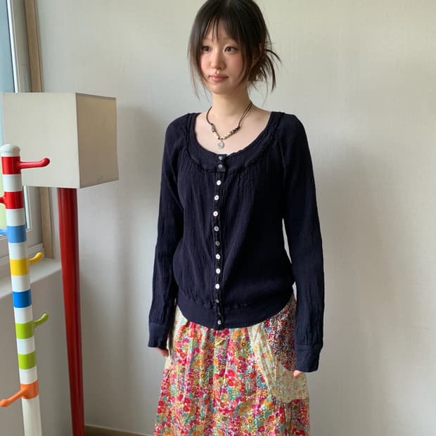 sunao kuwahara, flower skirt