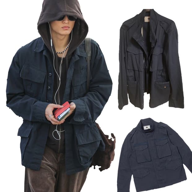 마키아 제이 필드 자켓 네이비 XL