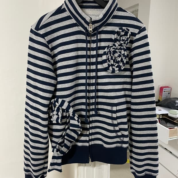 오픈와이와이 아플리케 집업