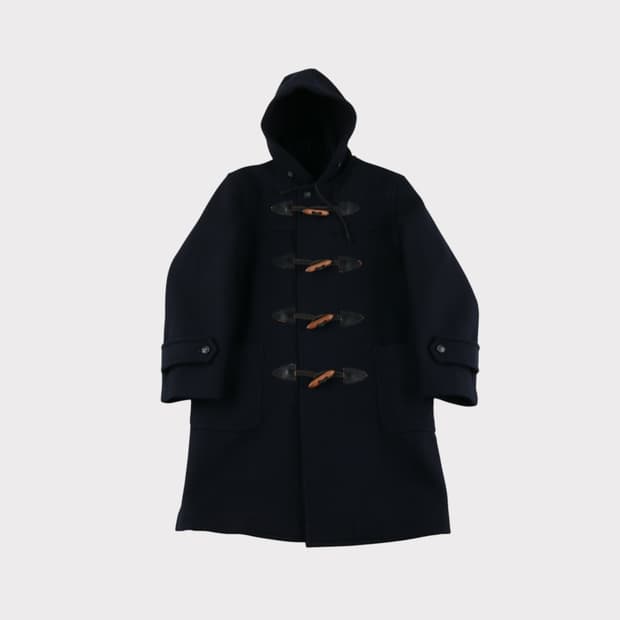 [M] 반 자켓 네이비 더플 코트