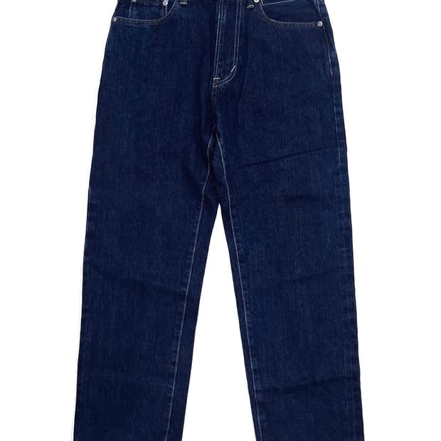 Stock 5P 셀비지 진 다크 블루