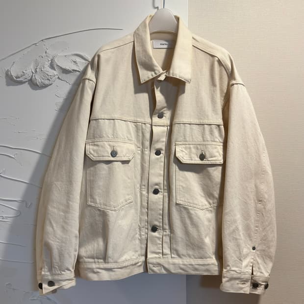 Type2 베이지 데님자켓 사이즈1