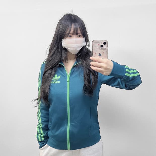 아디다스 유로파 트랙탑 져지 민트