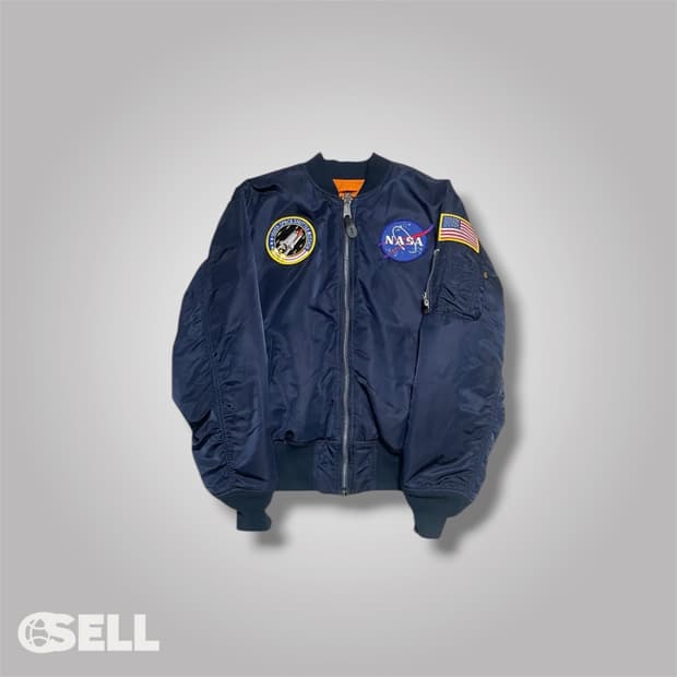 알파인더스트리 나사 MA-1 항공점퍼