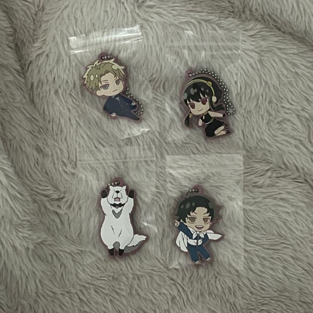 일괄 스파이패밀리 가챠 키링