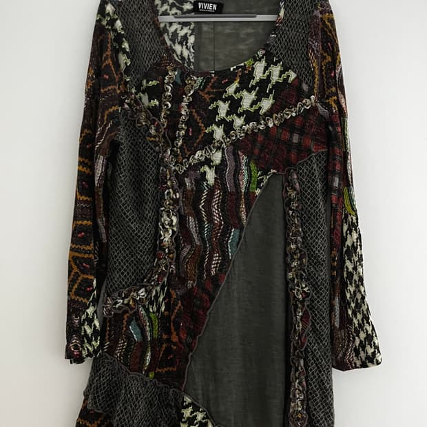 VIVIEN DIV 비비안 빈티지 원피스 L