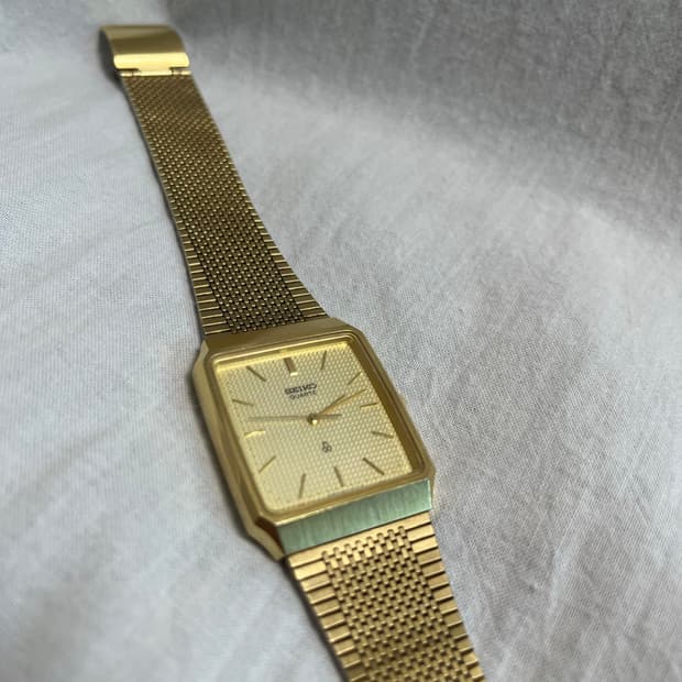 Seiko Gold SquareWatch(80’s)
