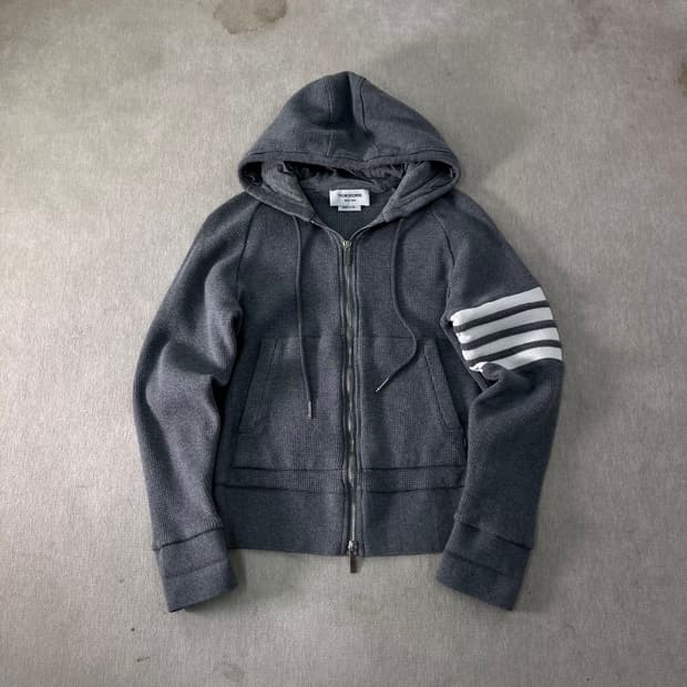 W 95 톰브라운 15FW 와플 후드집업