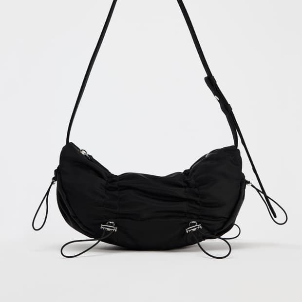 zara 자라 스트링 셔링 숄더백