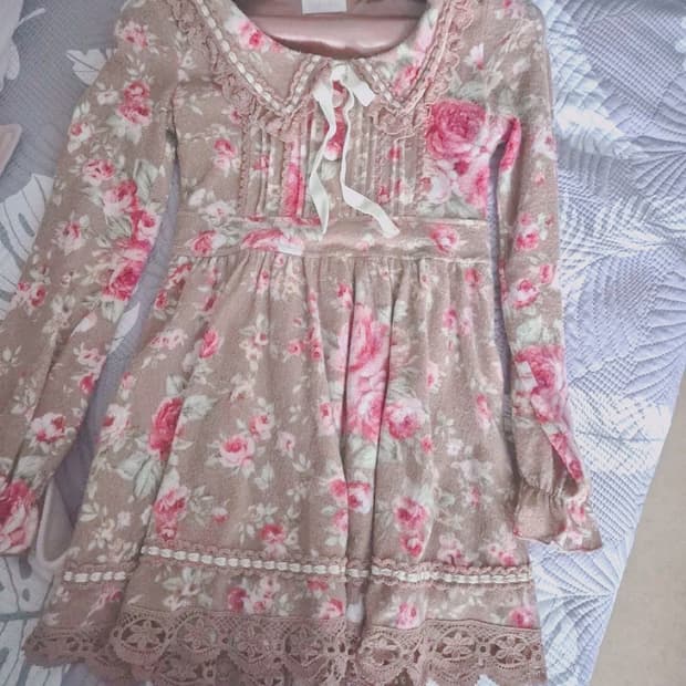 리즈리사 플로럴 레이스 원피스 히메갸루 히메카지 라떼갸루