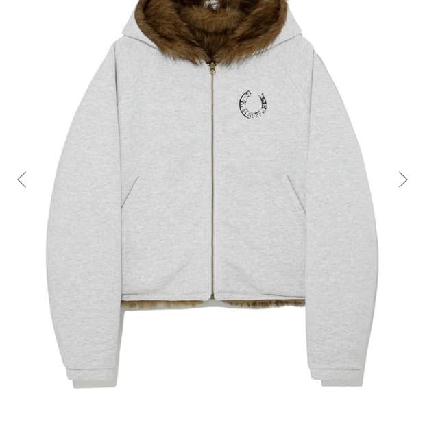 글로니 MOOR REVERSIBLE FUR JACKET 
