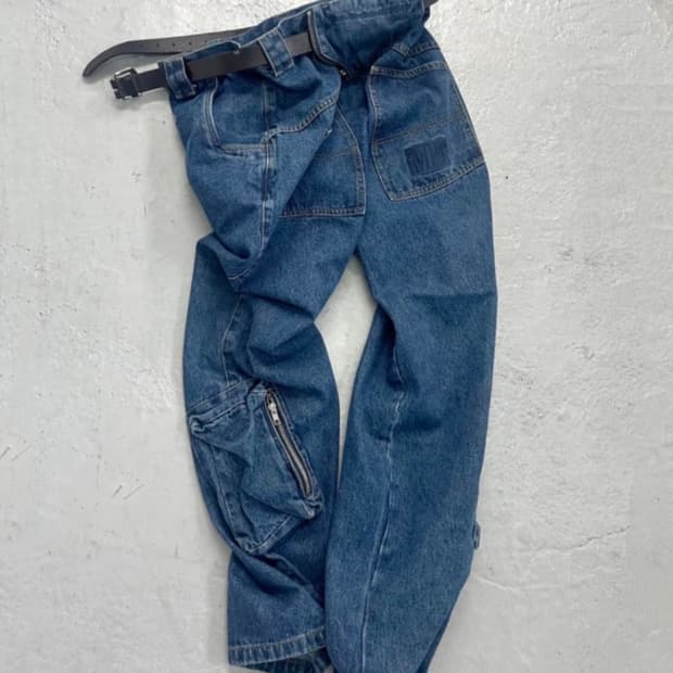 플라스틱 프로덕트 mpa ankle cargo pants