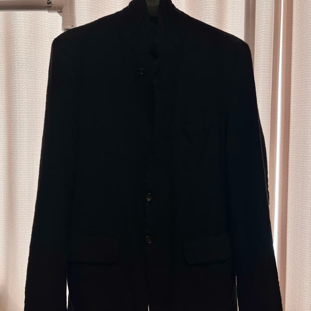 꼼데가르송 옴므 축융 울 자켓