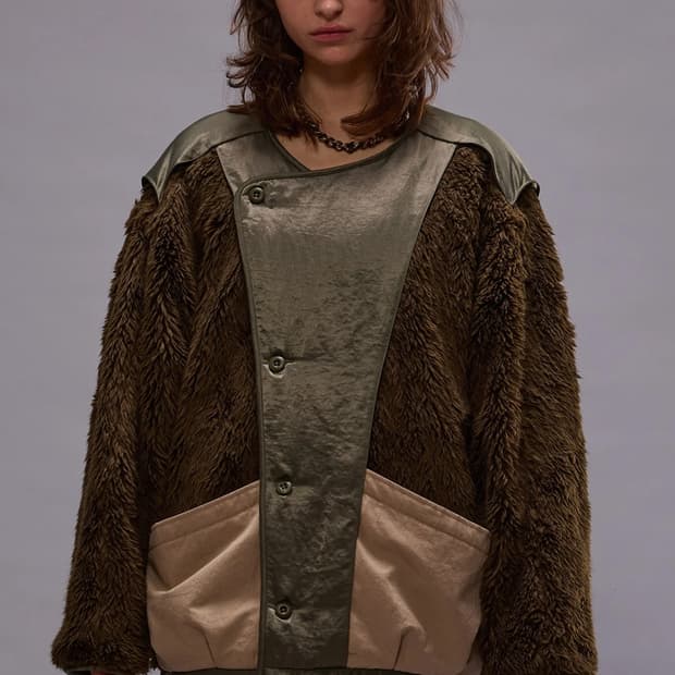 [L]알써틴 R13 Cocoon 퍼 자켓