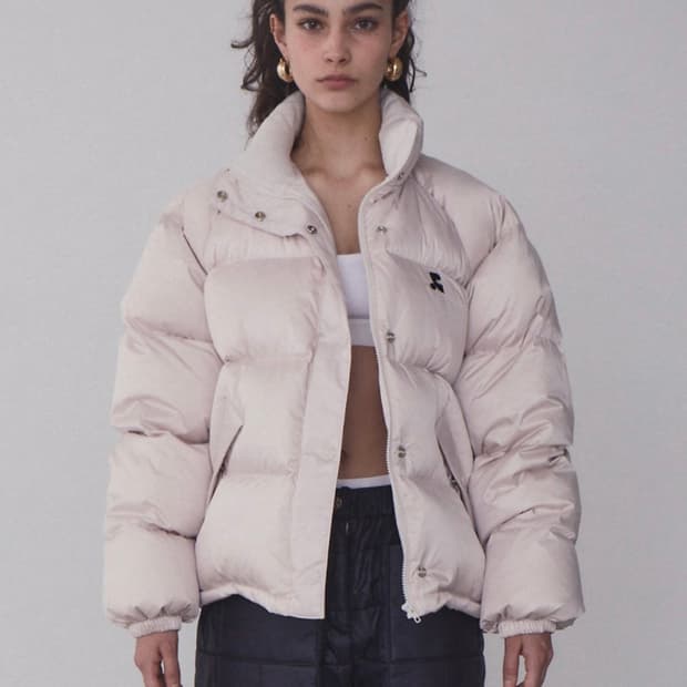 레스트앤레크레이션 패딩 핑크