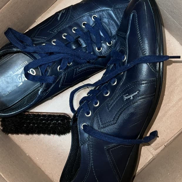 salvatore ferragamo sports sneakers