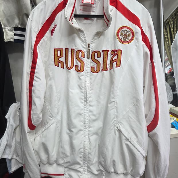 러시아  국대 바람막이  