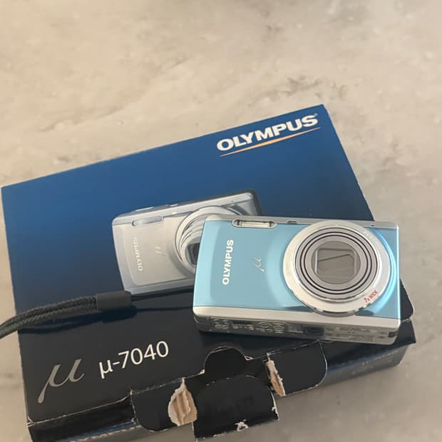 [하투하 유하 디카] 올림푸스 뮤 7040 블루 
