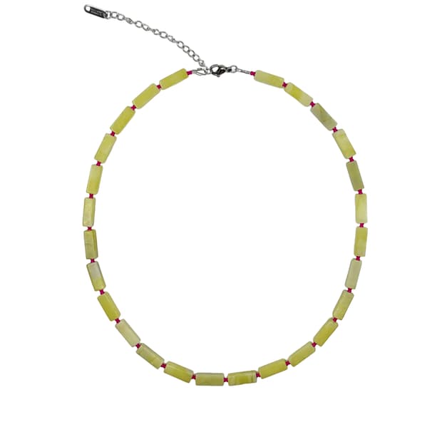 Lemon pink necklace 