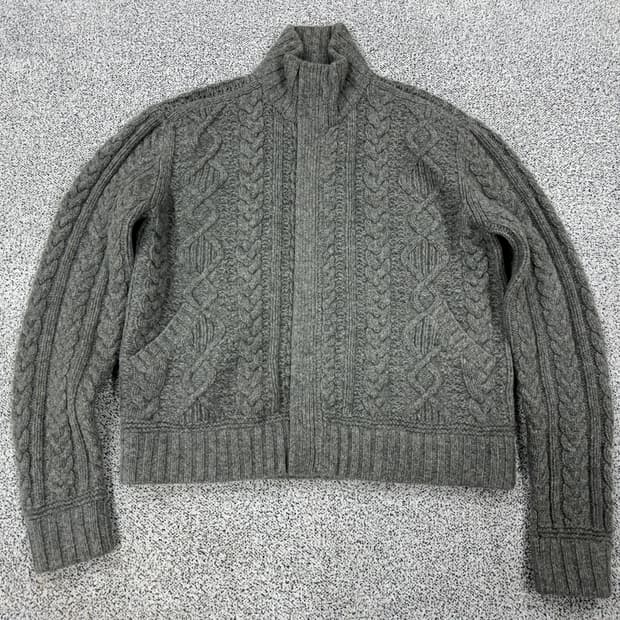 폴로 랄프로렌 진스 헤비 울 블루종집업