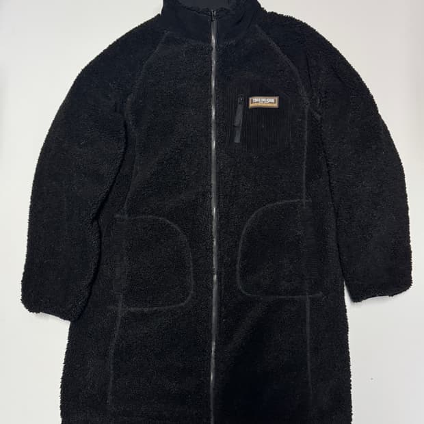 여성 트루릴리전 구스다운 리버시블 후리스 패딩 M