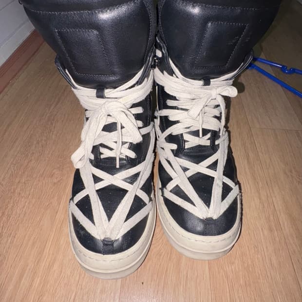 릭오웬스 메가레이스 지오바스켓 스니커즈 42