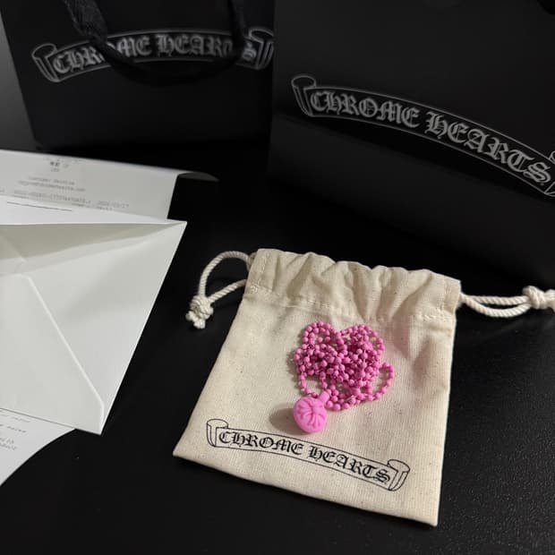 크롬하츠 실리크롬 크로스볼 목걸이