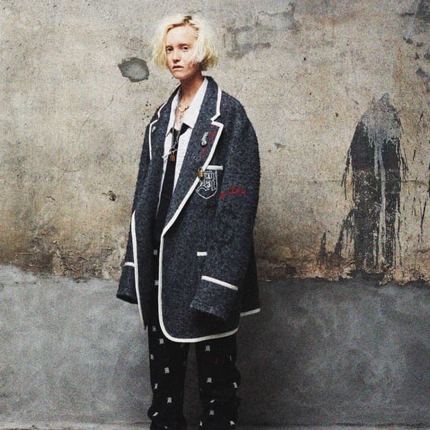 [NCT 도영님 착용] R13 그레이 펑크 자켓