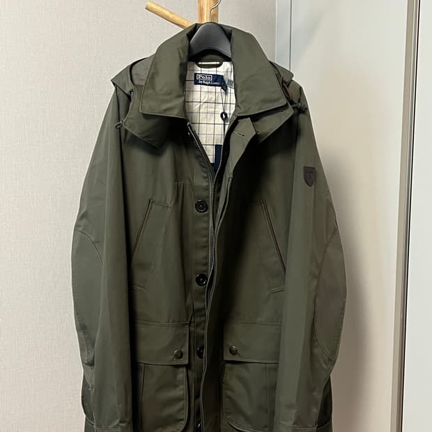 (새상품) 폴로 랄프로렌 헌팅 자켓, 카코트